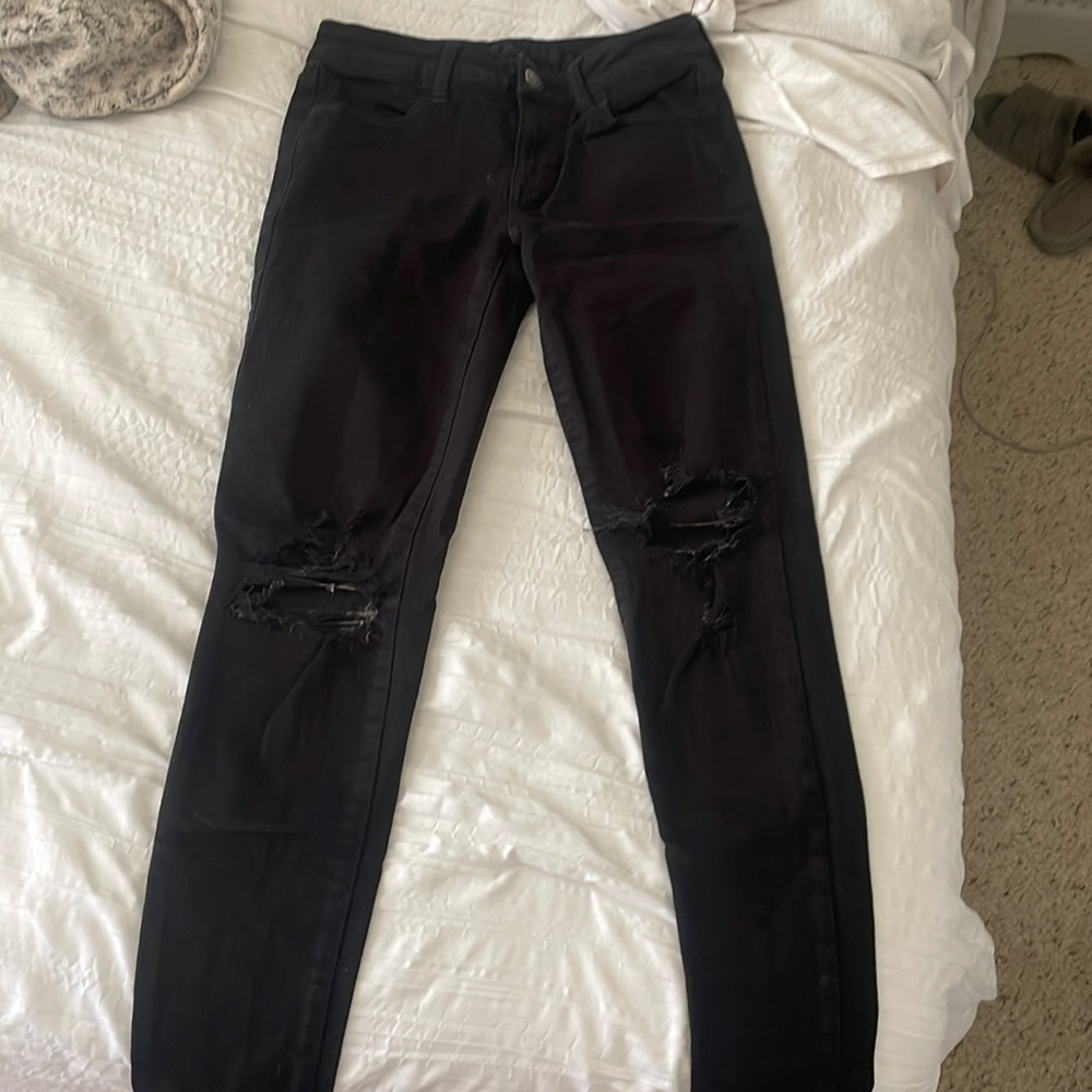 American Eagle Next Level Stretch Ripped jeans